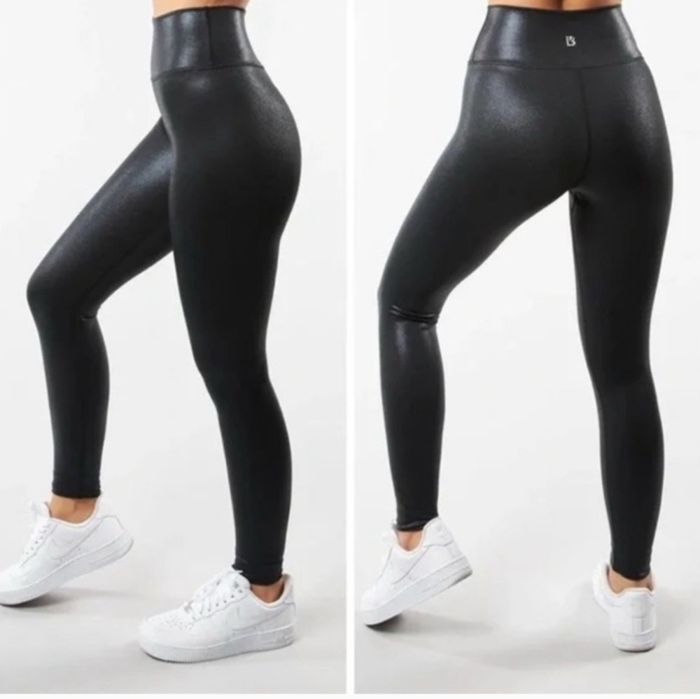 BuffBunny Black Shimmer Rebel Leggings